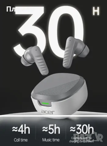 Acer Bluetooth слушалки  , снимка 4 - Bluetooth слушалки - 50139337