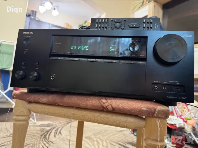 Като нов Onkyo TX-NR656, снимка 2 - Ресийвъри, усилватели, смесителни пултове - 48326261