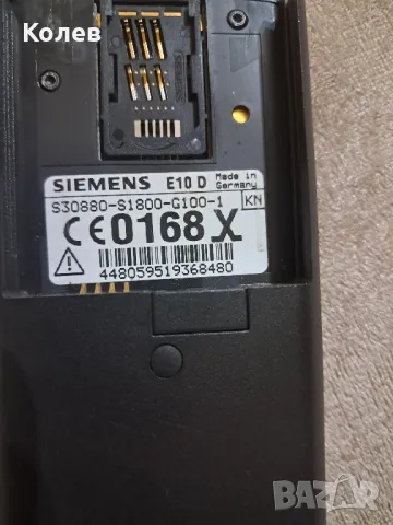 Телефон Siemens E10D с Бг меню, снимка 5 - Siemens - 50380960
