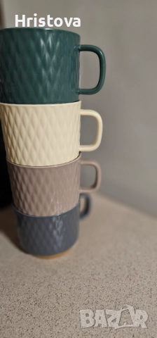 Керамични чаши за чай,капучино,лате, снимка 5 - Чаши - 52839866