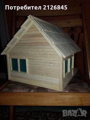 Ръчно изработена къща , снимка 3 - Декорация за дома - 30824295