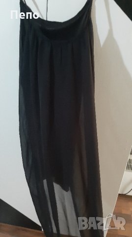 Черна рокля, снимка 2 - Рокли - 29856516