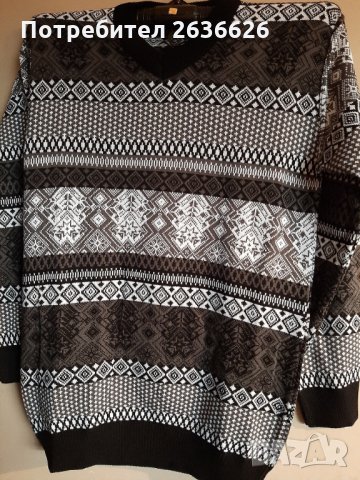 Мъжки пуловер, снимка 1 - Пуловери - 30445316