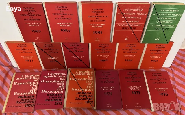 Съдебна практика на Върховния съд на НР България. Наказателна колегия - 1970-1985 г.