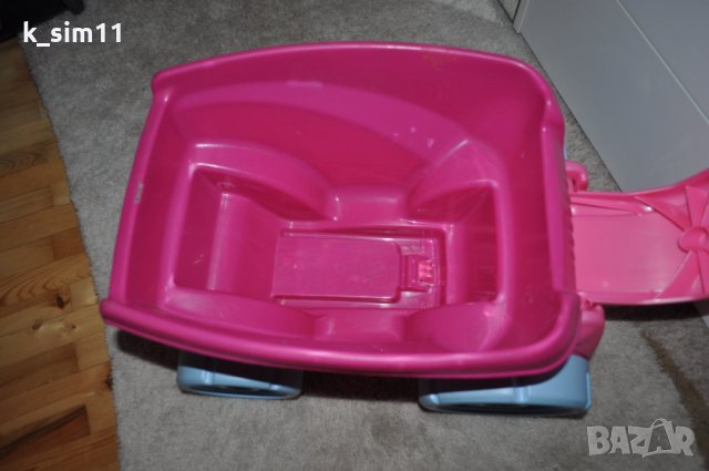 Розова количка Megs bloks за лего и др. играчки, снимка 5 - Играчки за стая - 39600589
