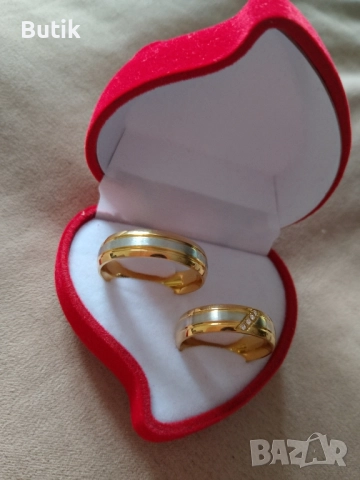 Комплект халки, снимка 3 - Пръстени - 52368410