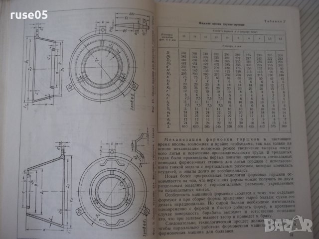 Книга "Производство литой посудоы - Л. Мариенбах" - 152 стр., снимка 6 - Специализирана литература - 37932475