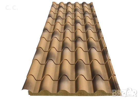 Покривни термопанели тип керемида и нормален - директен внос от Сърбия, снимка 9 - Строителни материали - 54191498