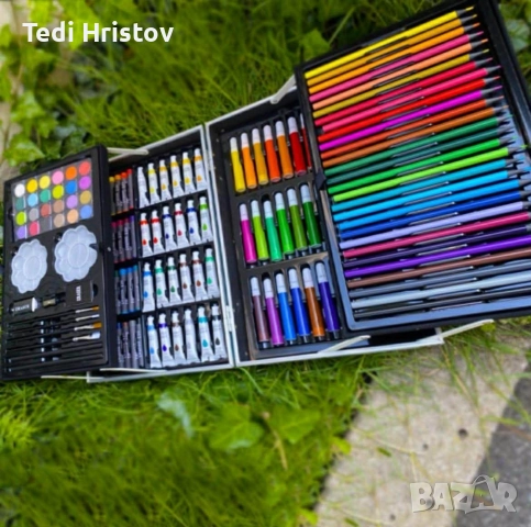 Творчески комплект за рисуване с изключително разнообразие от цветове, снимка 6 - Рисуване и оцветяване - 52851095