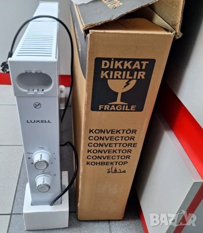 Нов! КОНВЕКТОР LUXELL Модел: HC-2947, снимка 3 - Отоплителни печки - 50936995
