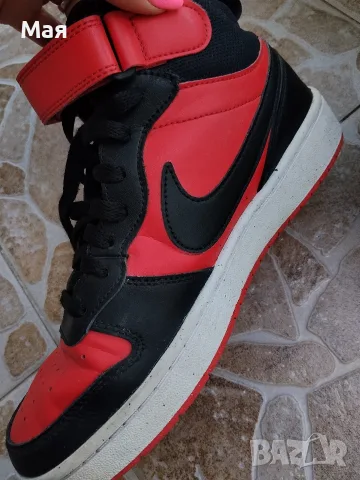 Високи маратонки Nike Court Borough Mid 2, снимка 8 - Маратонки - 56441773
