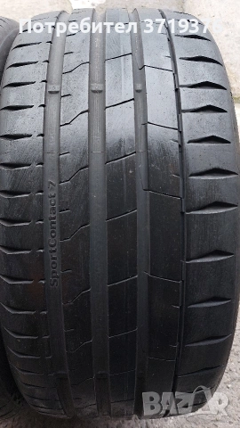 Летни гуми 245 40 19 Continental SportContact7 2 броя , снимка 3 - Гуми и джанти - 53357090