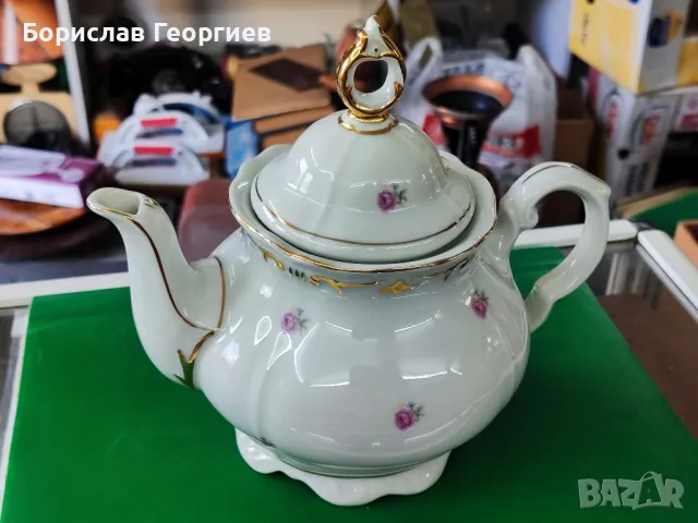 Български чайник порцелан Сталин видин 1958 г