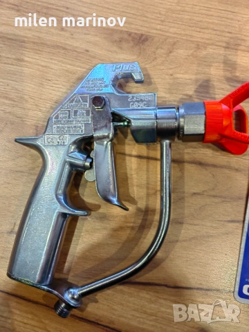 НОВ !пистолет за боядисване graco plus, снимка 3 - Други инструменти - 54154078
