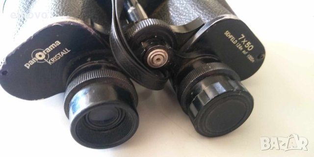 Бинокъл Panorama kristall 7x50, снимка 3 - Антикварни и старинни предмети - 44208538
