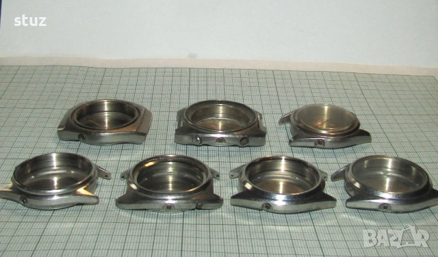 Каси за механични часовници Seiko, втора употреба, сет 7 бр., снимка 5 - Антикварни и старинни предмети - 54044685