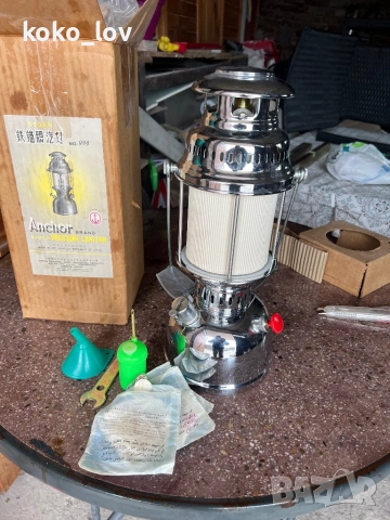 Газов фенер чисто нов, снимка 2 - Къмпинг осветление - 51689669