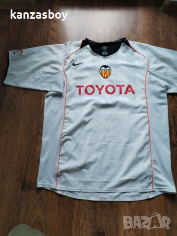 Nike Home Shirt 2004-05 Valencia - футболна колекционерска тениска ХЛ, снимка 4 - Тениски - 54031586