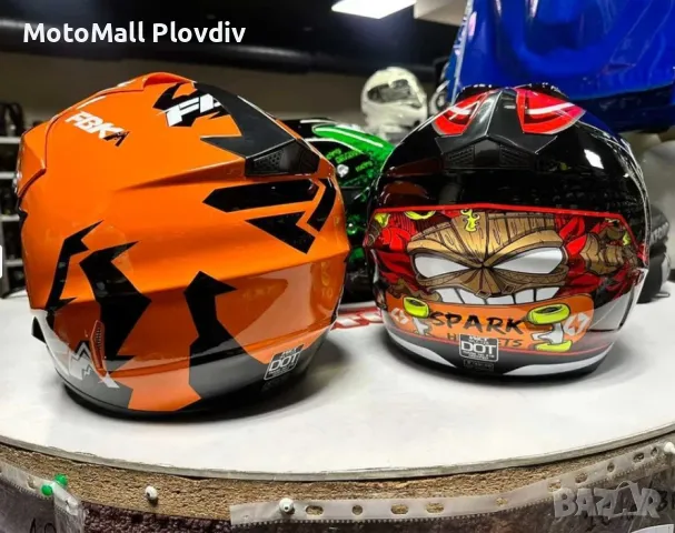 Детска крос каска мото вело мотокрос, снимка 4 - Аксесоари и консумативи - 49269674