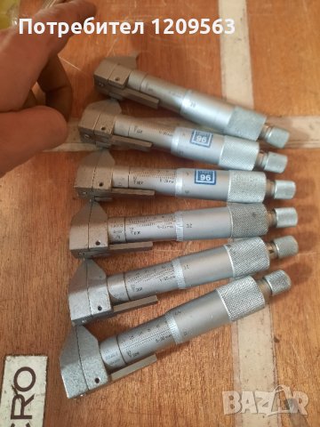 ГДР микрометър вътромер 25-50мм, снимка 13 - Други инструменти - 44185911