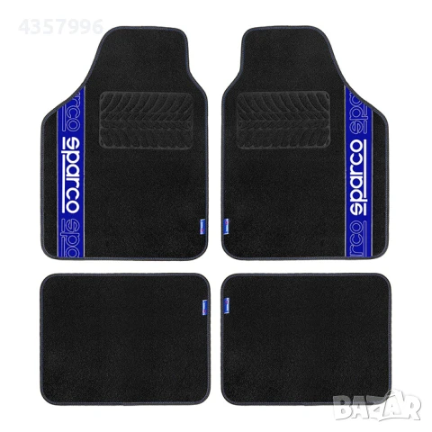 Стелки мокет Sparco - Червени и Сини, снимка 6 - Аксесоари и консумативи - 51115956