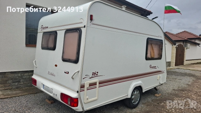 Английска каравана ELDDIS FIRESTORM 362 тегли се с категория В, снимка 5 - Каравани и кемпери - 54182990