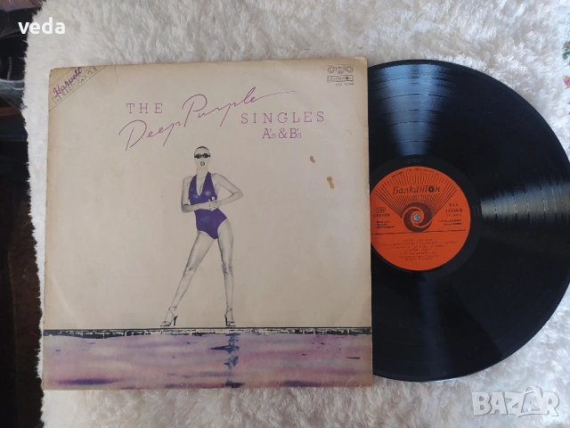 Две грамофонни плочи Smokie и Deep Purple, снимка 2 - Грамофонни плочи - 53911803