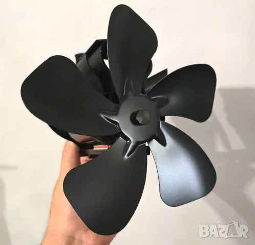 Heat-Powered Stove Fan – вентилатор за печка или камина, снимка 3 - Отоплителни печки - 56155707