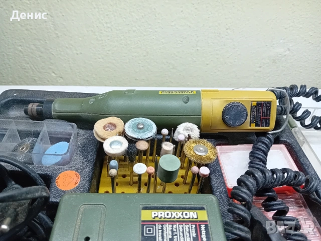 Мини дремел на професионалната марка proxxon , снимка 3 - Други инструменти - 53887708