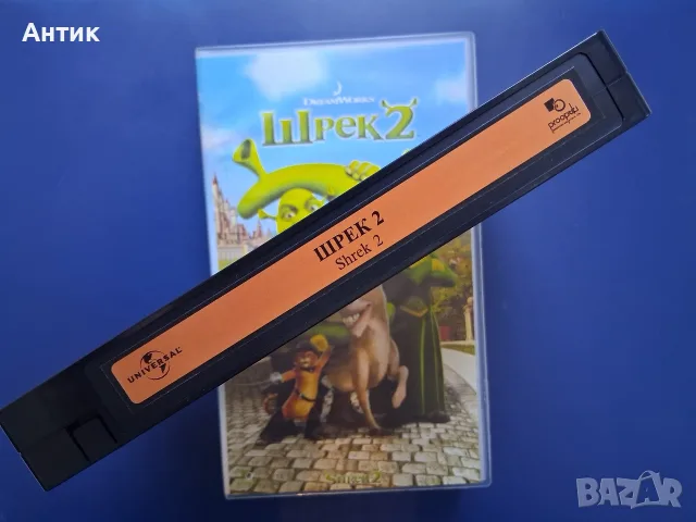 Видеокасета VHS ШРЕК 2 , снимка 3 - Други жанрове - 56050026