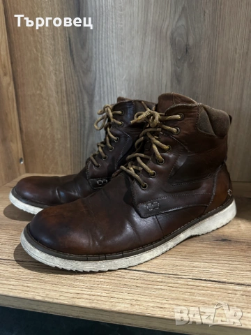 Мъжки боти естествена кожа