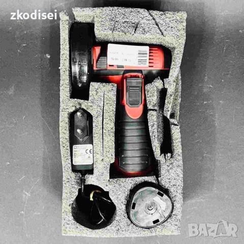 Акумулаторен ъглошлайф RAIDER RD-CAG72