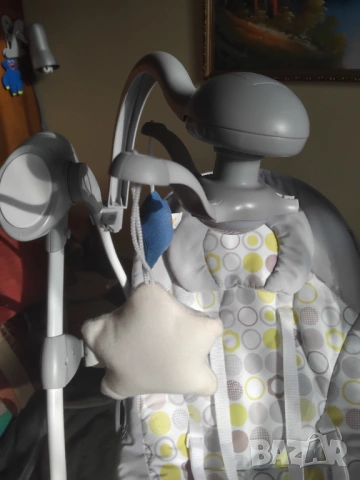 CANGAROO Електрическа люлка - шезлонг SWING STAR, снимка 10 - Детски шезлонги - 53255816