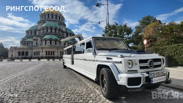 Лимузина под наем Mercedes G55 superstretch limousine 