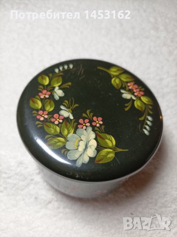 Руска метална кутийка за бижута , снимка 1