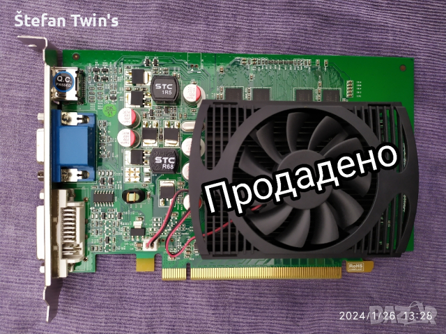 Видео карта Nvidia GeForce Leadtek WinFast GT220 HDMI 1024MB GDDR3 128bit PCI-E, снимка 3 - Видеокарти - 43972168