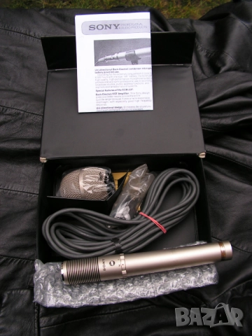 Кондензаторен – електретен микрофон Sony ECM-23F,  Винтидж, снимка 2 - Микрофони - 52731352