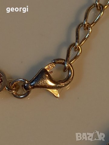 Сребърно колие с обици Murano, снимка 7 - Колиета, медальони, синджири - 39224936