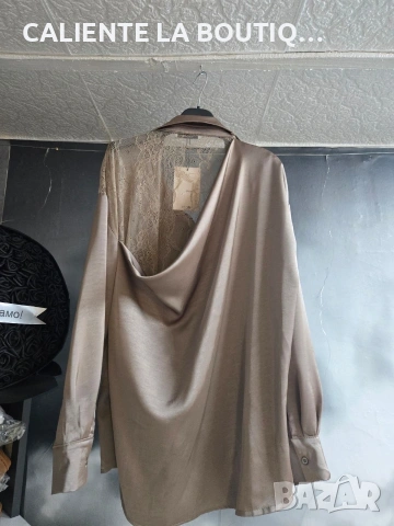 Дамска риза сатен, снимка 8 - Ризи - 53980730