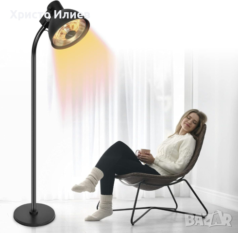 Електрическа печка Hoberg Инфрачервен Карбонов нагревател за външна вътрешна употреба, снимка 8 - Отоплителни печки - 44819100