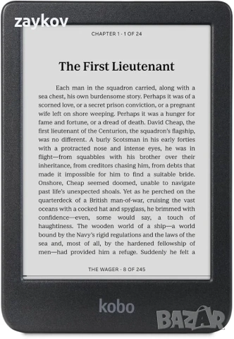 Kobo Clara BW | Електронен четец | 6-инчов сензорен екран без отблясъци с ComfortLight PRO