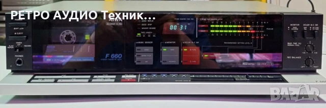 3 head касетен дек -  легендарното "пиано" на Aiwa, mod. F660

, снимка 9 - Декове - 50469021