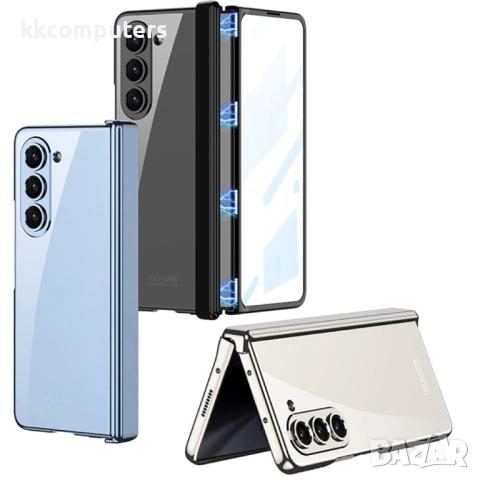 Samsung Galaxy Z Fold5 GKK Integrated Magnetic /View Window Калъф и Протектор, снимка 7 - Калъфи, кейсове - 52382159