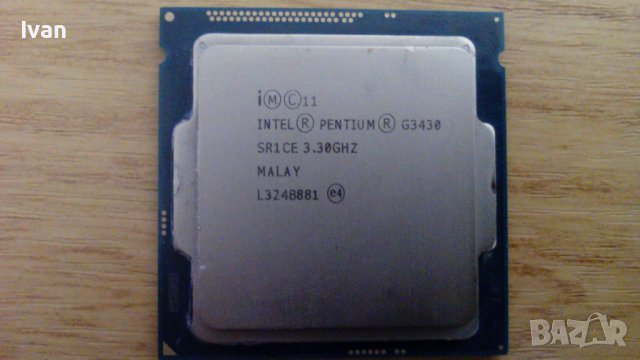 Intel® Pentium® G3430, 3M Cache, 3.30 GHz, socket 1150, снимка 1 - Процесори - 37064531