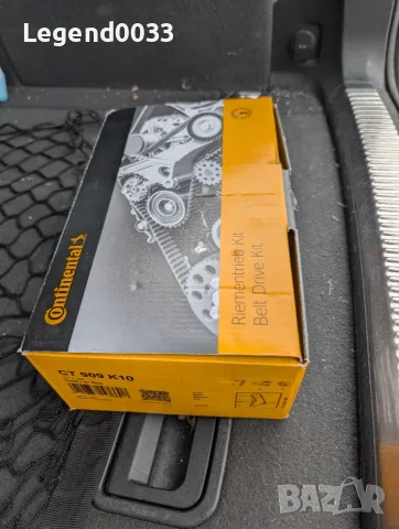 Комплект ремък CONTITECH CT909K4 за 1.8Т 20v с хидравлична обтяжна ролка (оригинална)