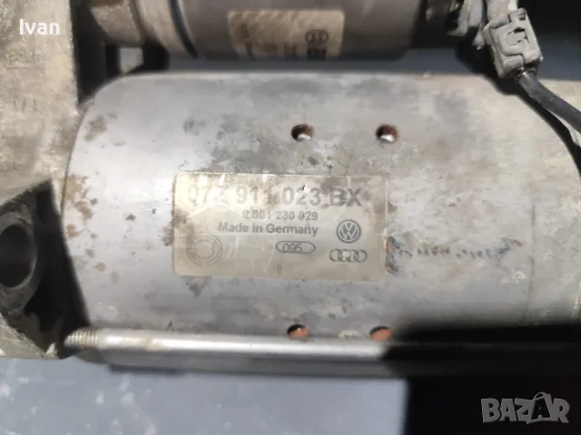 Стартер Toureg 07Z911023 BX, снимка 2 - Части - 48836237