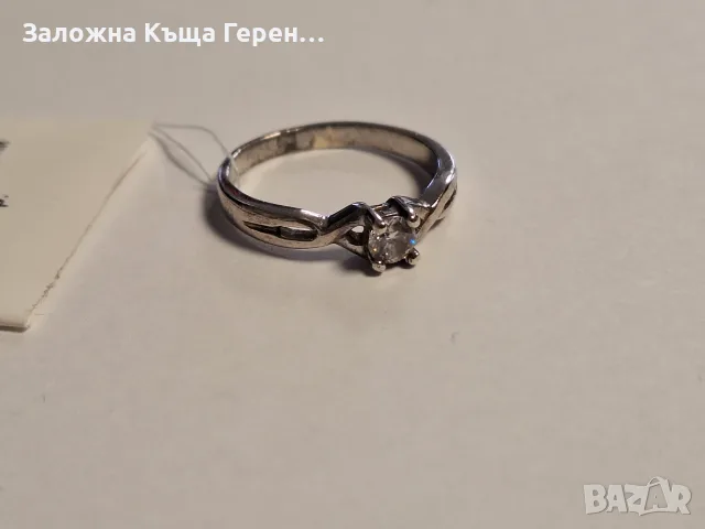 Сребърен пръстен 2,16гр, снимка 2 - Пръстени - 56180714