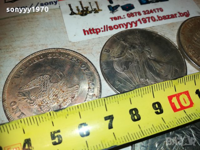 долари монети 6бр 1912201931, снимка 7 - Колекции - 31174179