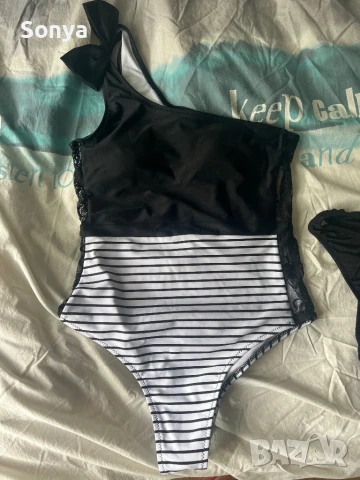 Бански с дантела, снимка 5 - Бански костюми - 51177336