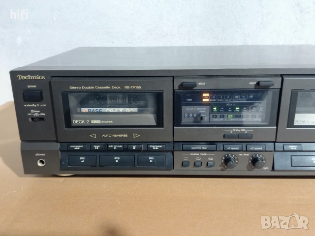 Двукасетен дек Technics RS-TR165, снимка 4 - Декове - 53879289